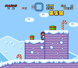 SMW Christmas Edition Screenshot