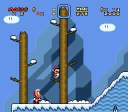 SMW Christmas Edition Screenshot