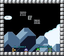 Pit Of RTA Title Screen