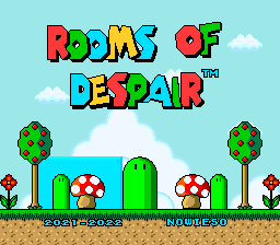 Rooms Of Despair Title Screen